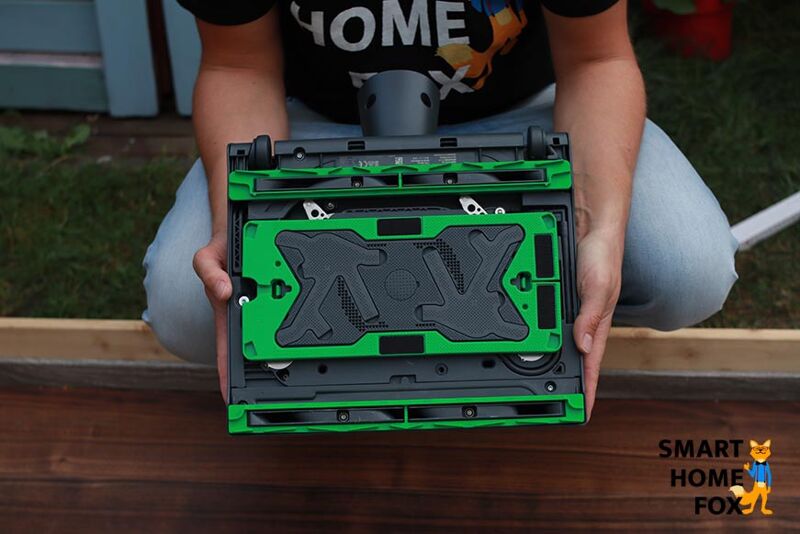 The rollers of the SPB 100